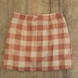 Urban Plaid Skirt
